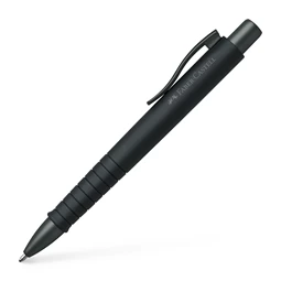 Golyóstoll Faber-Castell Poly Ball fekete színű test, írásszín kék, vonalvastagság: XB