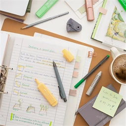 Golyóstoll Faber-Castell Poly Ball kőszürke színű test, írásszín kék, vonalvastagság: XB