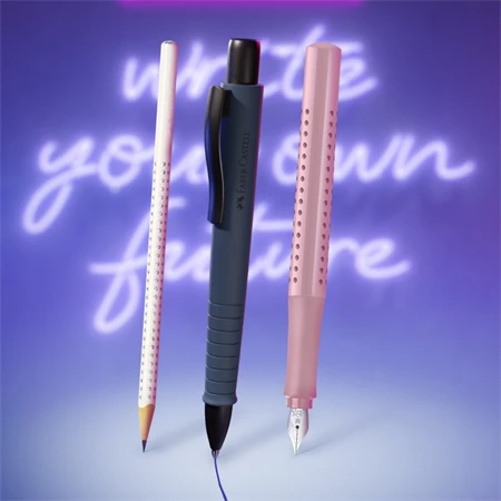 Golyóstoll Faber-Castell Poly Ball navy kék színű test, írásszín kék, vonalvastagság: XB
