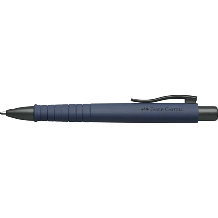 Golyóstoll Faber-Castell Poly Ball navy kék színű test, írásszín kék, vonalvastagság: XB