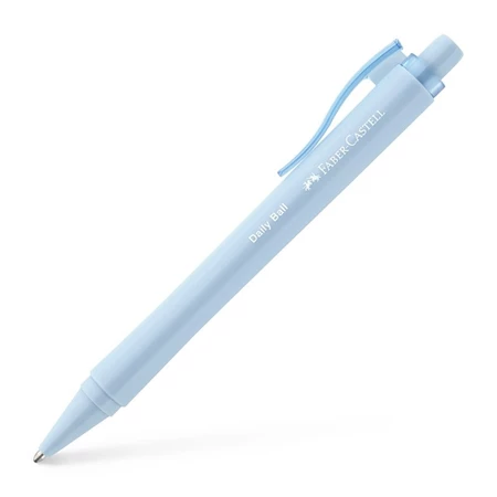 Golyóstoll Faber-Castell Daily Ball égkék színű test, írásszín kék, vonalvastagság: XB