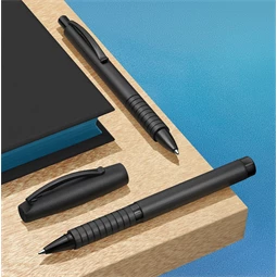 Golyóstoll Faber-Castell Essentio alumínium fekete