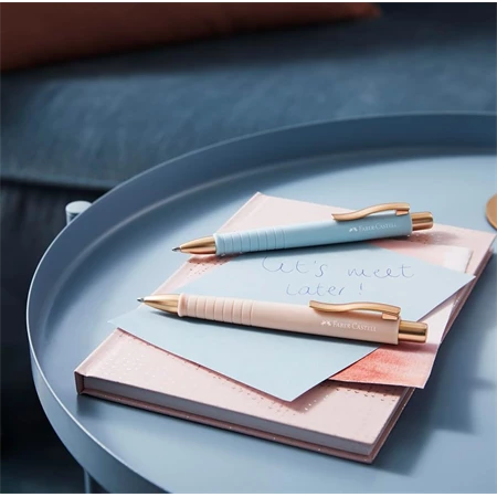 Golyóstoll Faber-Castell Poly Ball égkék színű test, írásszín kék, vonalvastagság: XB