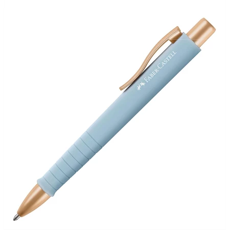 Golyóstoll Faber-Castell Polly Ball égkék színű test, írásszín kék, vonalvastagság: XB