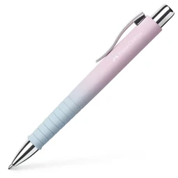 Golyóstoll Faber-Castell Poly Ball FlowEdition, átmenetes test, írásszín kék, vonalvastagság XB, Blushing Sky