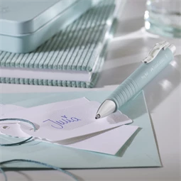 Golyóstoll Faber-Castell Poly Ball karibi kék színű test, írásszín kék, vonalvastagság: XB