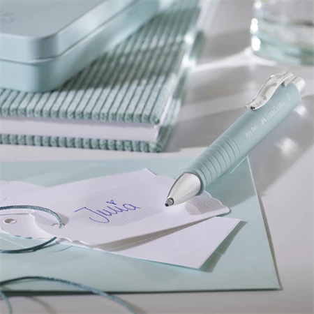 Golyóstoll Faber-Castell Poly Ball karibi kék színű test, írásszín kék, vonalvastagság: XB