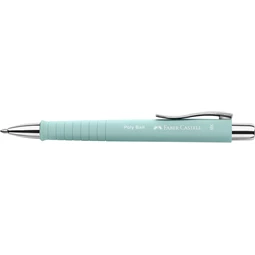 Golyóstoll Faber-Castell Poly Ball karibi kék színű test, írásszín kék, vonalvastagság: XB
