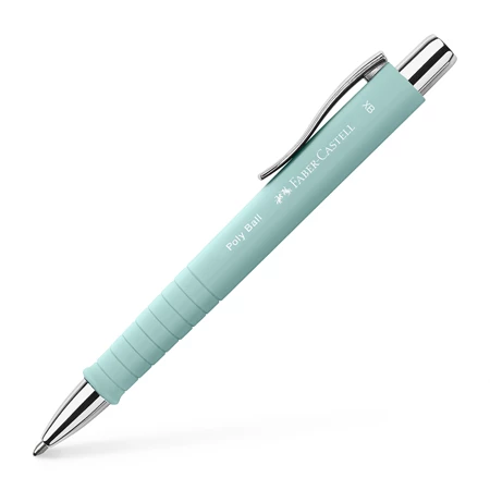 Golyóstoll Faber-Castell Poly Ball karibi kék színű test, írásszín kék, vonalvastagság: XB