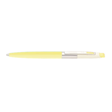 Golyóstoll ICO 70 / RETRO 66 pasztell sárga toll test, kék betét