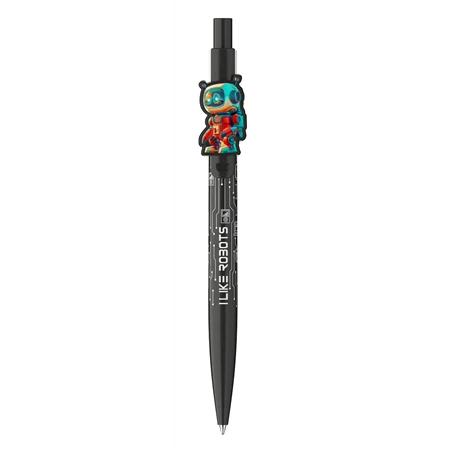Golyóstoll ICO Robot fekete