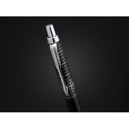 PARKER Jotter Royal XL Legacy of Fight golyóstoll fekete test ezüst klipsz