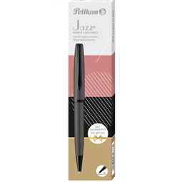 Golyóstoll PELIKAN Jazz Noble Elegance fém, díszdobozban, Stone, kék tollbetéttel