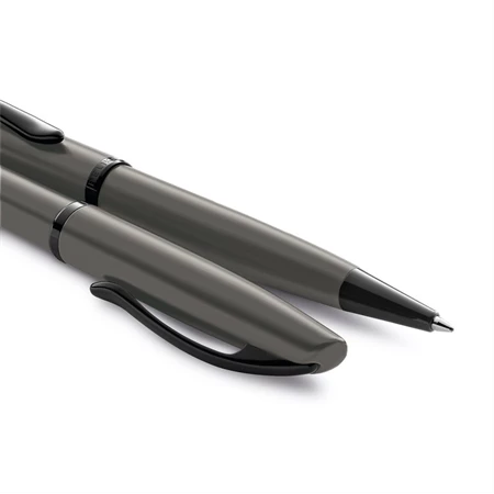 Golyóstoll PELIKAN Jazz Noble Elegance fém, díszdobozban, Stone, kék tollbetéttel