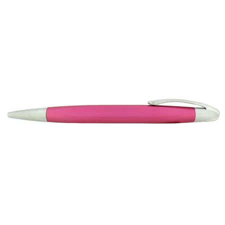 Golyóstoll PELIKAN K74 matt rózsaszinű, háromoldalú ergonomikus minőségi fém kialakítás alumínium test