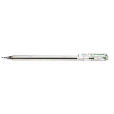 Golyóstoll PENTEL Super BK77 kupakos 0,35 mm zöld
