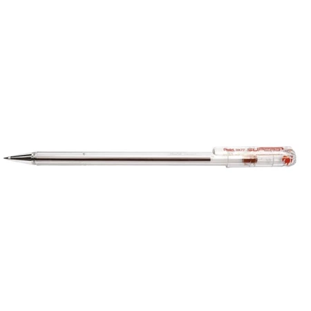 Golyóstoll PENTEL Superb BK77 kupakos 0,35 mm piros