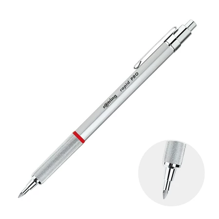 Golyóstoll ROTRING Rapid PRO króm, kék betéttel