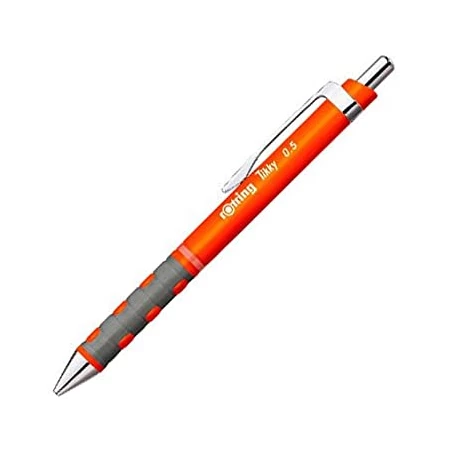 Golyóstoll ROTRING Tikky III narancs, kék betéttel
