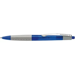 Golyóstoll SCHNEIDER Loox 0,5 mm, nyomógombos, vegyes tolltestű, kék