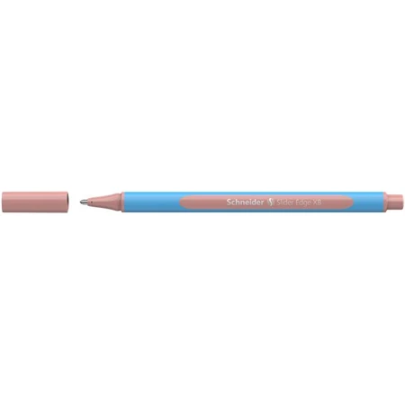 Golyóstoll SCHNEIDER Slider Edge XB 0,7 mm, kupakos Pastel halvány piros