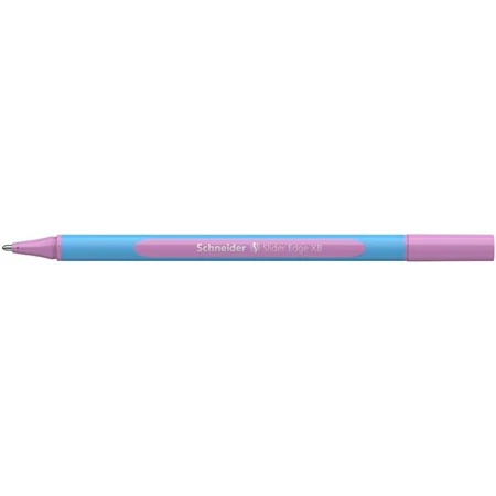 Golyóstoll SCHNEIDER Slider Edge XB 0,7 mm, kupakos Pastel lila