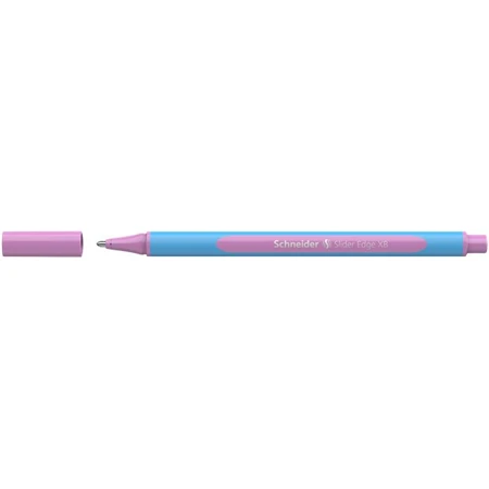 Golyóstoll SCHNEIDER Slider Edge XB 0,7 mm, kupakos Pastel lila