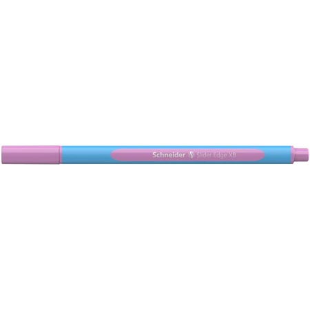 Golyóstoll SCHNEIDER Slider Edge XB 0,7 mm, kupakos Pastel lila