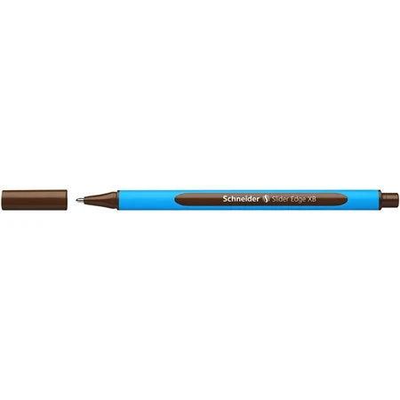 Golyóstoll SCHNEIDER Slider Edge XB 0,7 mm, kupakos barna