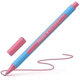 Golyóstoll SCHNEIDER Slider Edge XB 0,7 mm, kupakos pastel flamingó