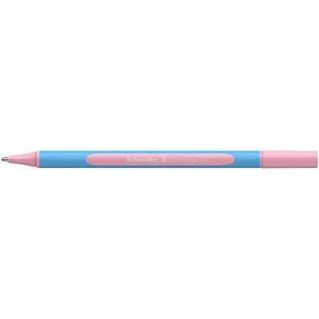 Golyóstoll SCHNEIDER Slider Edge XB 0,7 mm, kupakos, rózsaszín Pastel rózsaszin