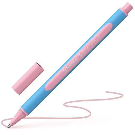 Golyóstoll SCHNEIDER Slider Edge XB 0,7 mm, kupakos, rózsaszín Pastel rózsaszin