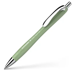 Golyóstoll SCHNEIDER Slider Rave 0,7 mm, nyomógombos, organikus zöld