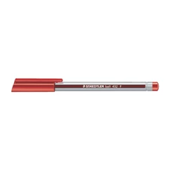 Golyóstoll STAEDTLER Ball 0,3 mm, kupakos, piros