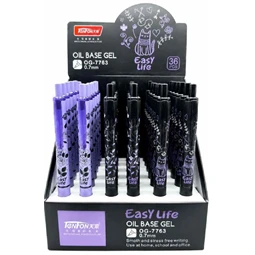 Golyóstoll TenFon EasyLife cica 0,7mm vegyes színek