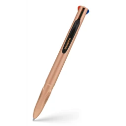 Golyóstoll ZEBRA 4 színű, 4C 0,24 írásvastagság, ROSE GOLD