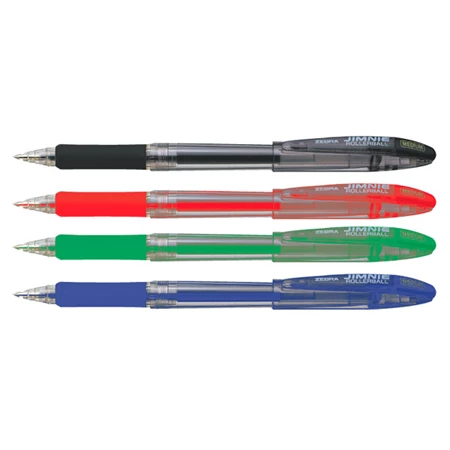 Golyóstoll ZEBRA Jimnie 0,7 kupakos piros