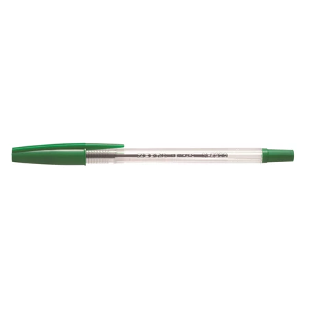 Golyóstoll ZEBRA N-5200 zöld, kupakos, 0,24 írásvastagság