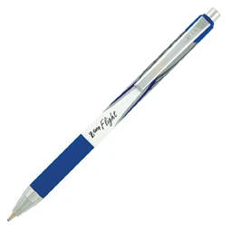 Golyóstoll ZEBRA Z-Grip Flight, 0,33 mm kék írásvastagság, nyomógombos