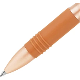 Golyóstoll ZEBRA Z-Grip Smooth nyomógombos, RoseGold test, fekete tinta