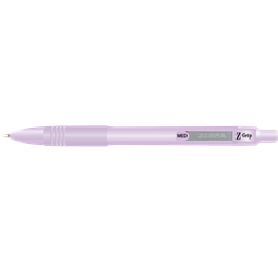 Golyóstoll ZEBRA Z-Grip pasztel lila test, kék színű 0,27mm írásvasatgság, 1mm golyóátmérő