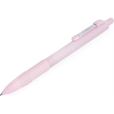 Golyóstoll ZEBRA Z-Grip Bespoke pasztel rózsaszín test, kék színű 0,27mm írásvasatgság, 1mm golyóátmérő