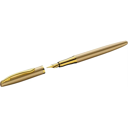 Golyóstoll + töltőtoll PELIKAN Jazz Noble Elegance fém, díszdobozban, arany szinű, kék tollbetéttel