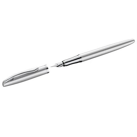 Golyóstoll + töltőtoll PELIKAN Jazz Noble Elegance fém, díszdobozban, ezüst szinű, kék tollbetéttel