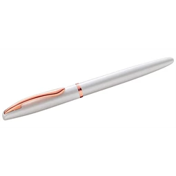 Golyóstoll + töltőtoll PELIKAN Jazz Noble Elegance fém, díszdobozban, gyöngy - rosegold kiegészítóvel, kék tollbetéttel