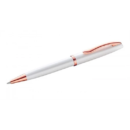 Golyóstoll + töltőtoll PELIKAN Jazz Noble Elegance fém, díszdobozban, gyöngy - rosegold kiegészítóvel, kék tollbetéttel