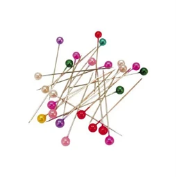 Gombostű színes fejű, 80db/csomag