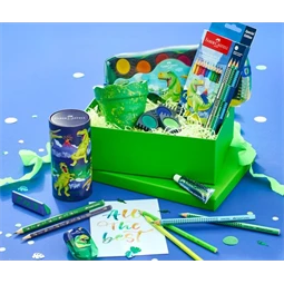 Grafitceruza Faber-Castell háromszögletű Unikornis + Dinoszaurusz HB vékony