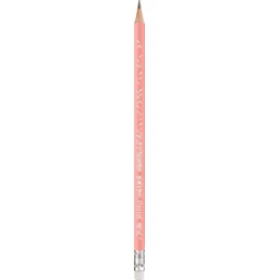 Ceruza MAPED Black Peps Pastel háromszögletű HB radíros 3db