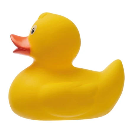 Gumikacsa PVC sárga, 76 x 69 x 70mm sárga
